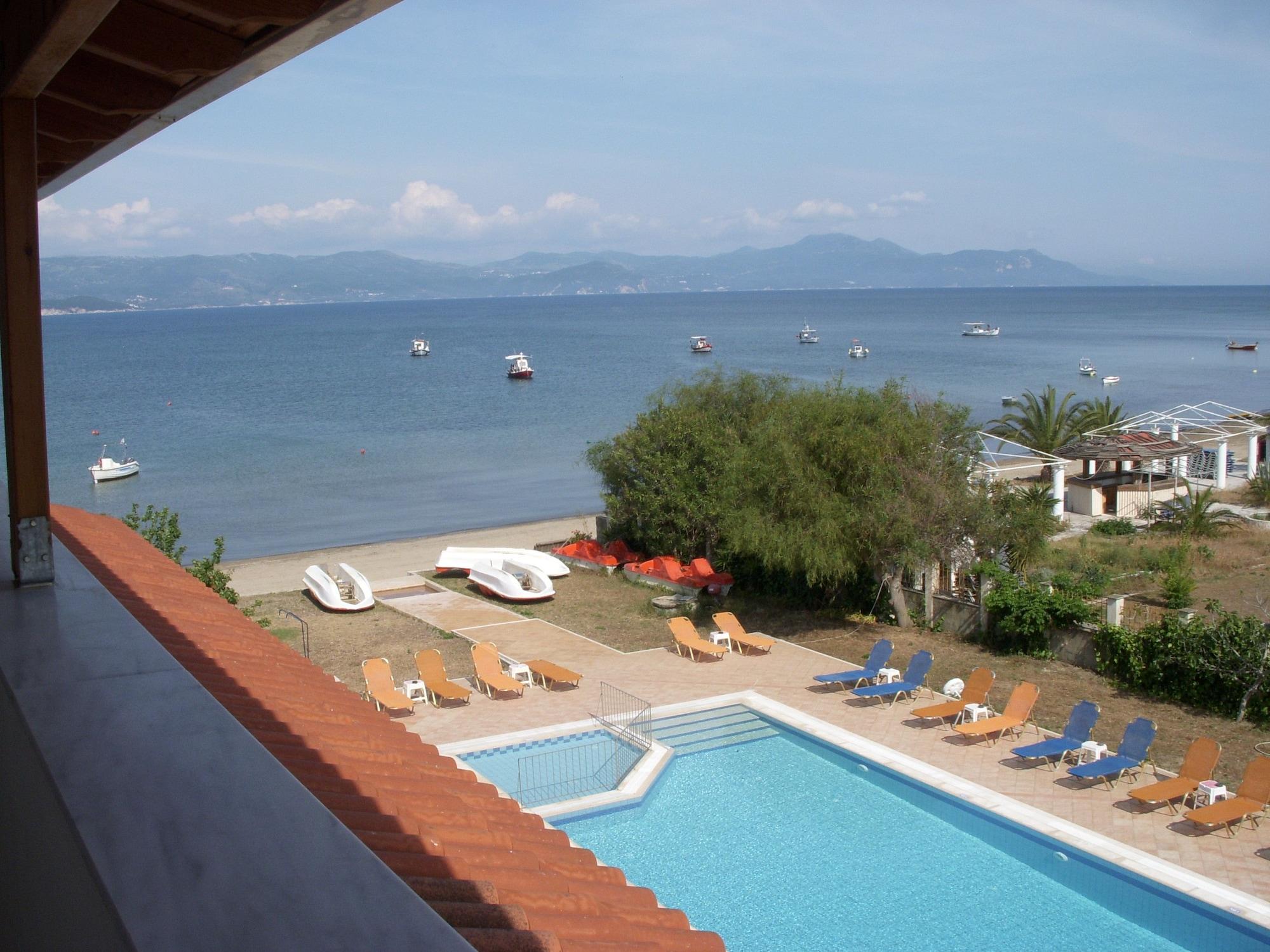 Likourgos Beach Kávos Dış mekan fotoğraf